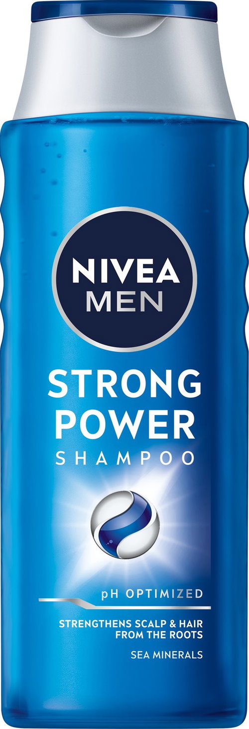 NIVEA Men Strong Power Shampoo 400 ml - Shampoo - Main image
